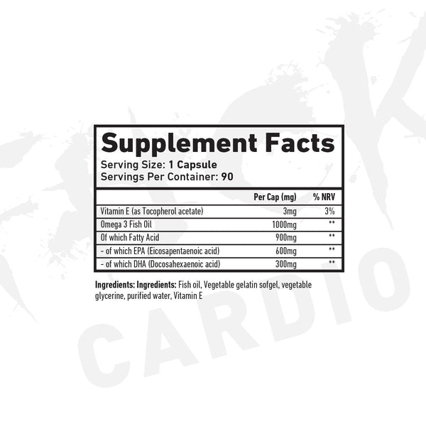Omega Fish Oils (90 Soft gels)