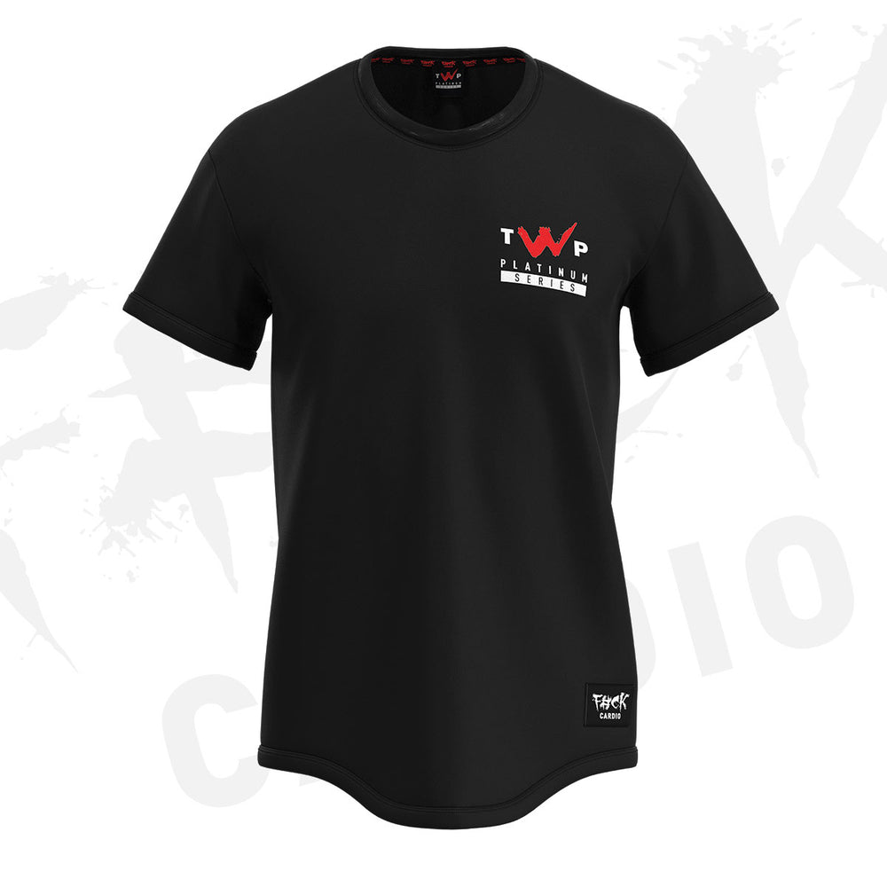 BLACK F CARDIO PERFORMANCE TEE