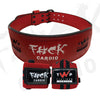 RED BELT & WRIST WRAPS STACK